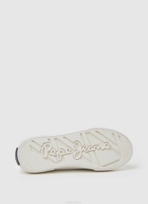 Pepe Jeans Allen Flag Vulcanized Sneakers Boy White Z22X1562