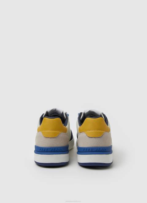 Pepe Jeans Baxter Basket Basic Sneakers Boy Ocean Z22X1539