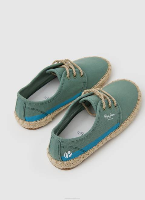 Pepe Jeans Blucher Tourist Lace Sneakers Boy Army Z22X1542