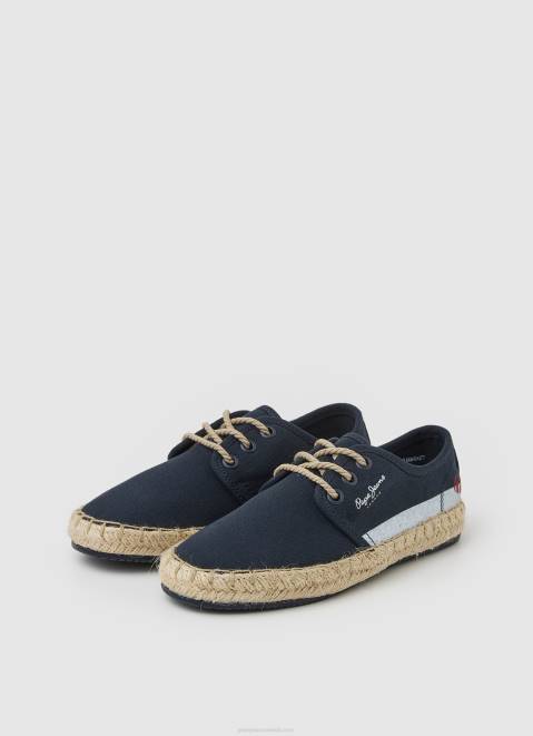 Pepe Jeans Blucher Tourist Lace Sneakers Boy Navy Z22X1541