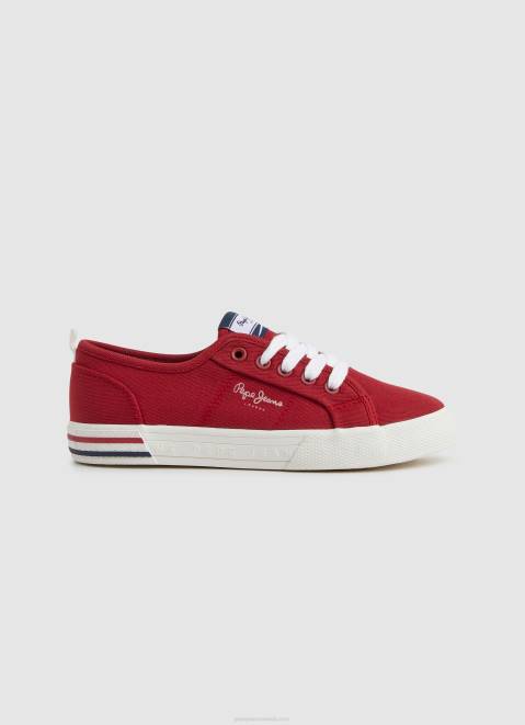Pepe Jeans Brady Basic Sneakers Boy Red Z22X1544