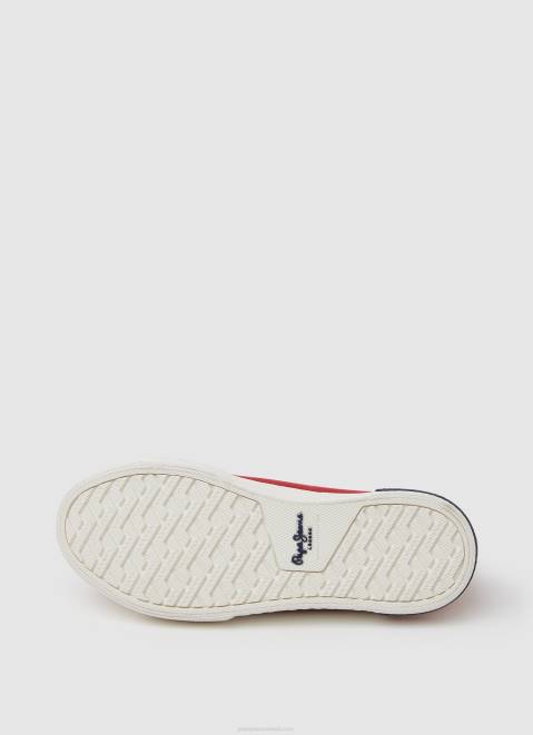 Pepe Jeans Brady Basic Sneakers Boy Red Z22X1544