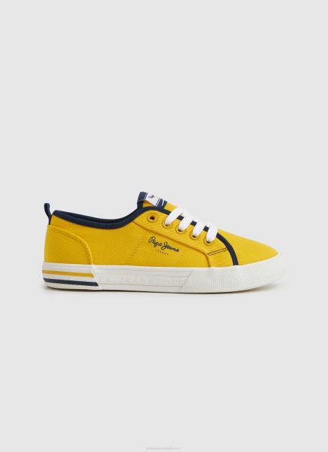 Pepe Jeans Brady Basic Sneakers Boy Rugby Yellow Z22X1543