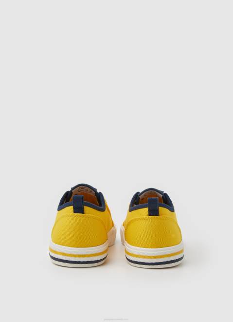 Pepe Jeans Brady Basic Sneakers Boy Rugby Yellow Z22X1543