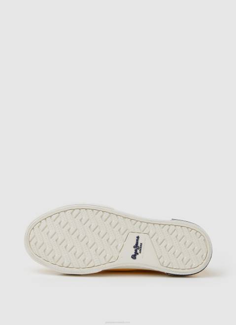 Pepe Jeans Brady Basic Sneakers Boy Rugby Yellow Z22X1543
