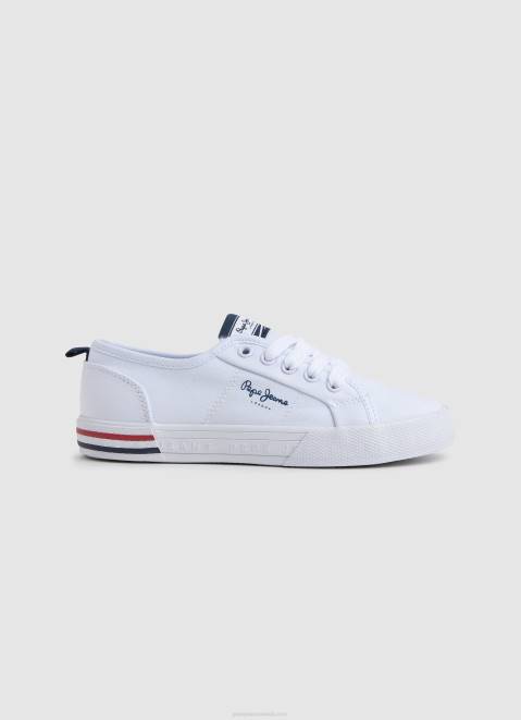Pepe Jeans Brady Basic Sneakers Boy White Z22X1560