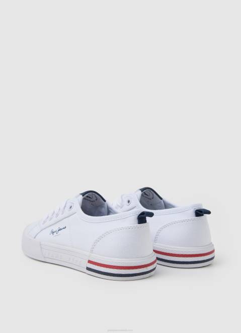 Pepe Jeans Brady Basic Sneakers Boy White Z22X1560