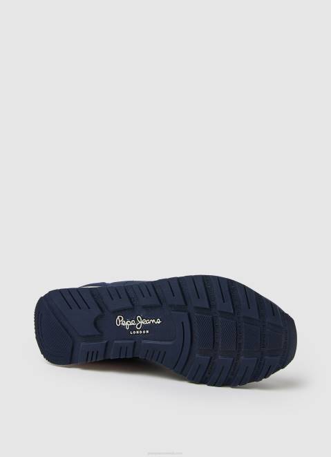 Pepe Jeans Brit Heritage Combined Sneakers Boy Navy Z22X1528