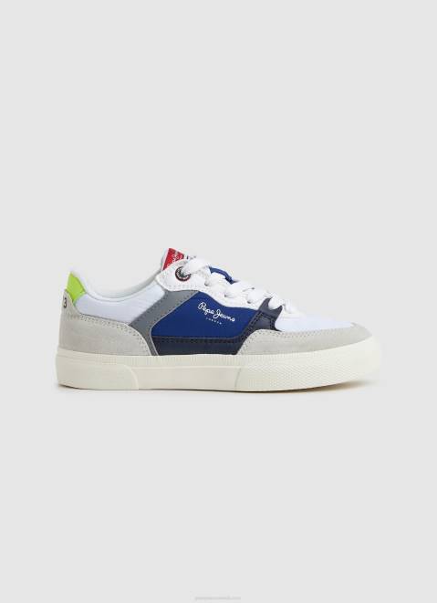 Pepe Jeans Kenton Master Leather Sneakers Boy White Z22X1526