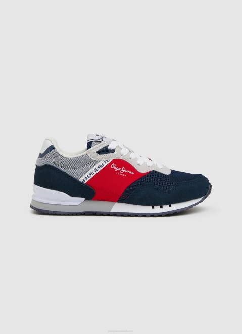 Pepe Jeans London Brighton Basic Sneakers Boy Navy Z22X1529