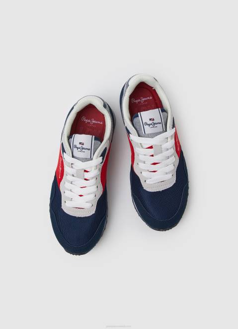 Pepe Jeans London Brighton Basic Sneakers Boy Navy Z22X1529