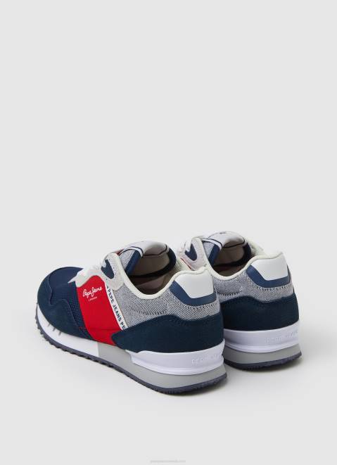 Pepe Jeans London Brighton Basic Sneakers Boy Navy Z22X1529