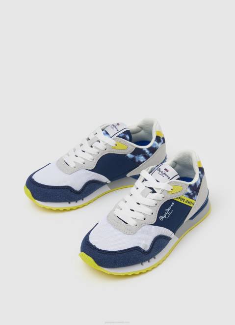 Pepe Jeans London Brighton Basic Sneakers Boy White Z22X1530