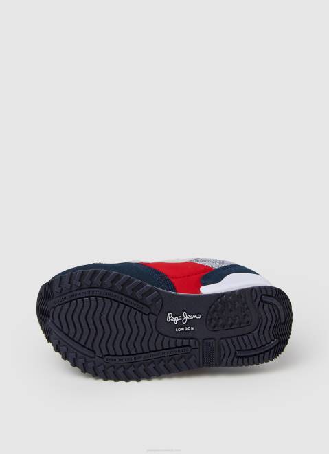 Pepe Jeans London Brighton Running Sneakers Boy Navy Z22X1535