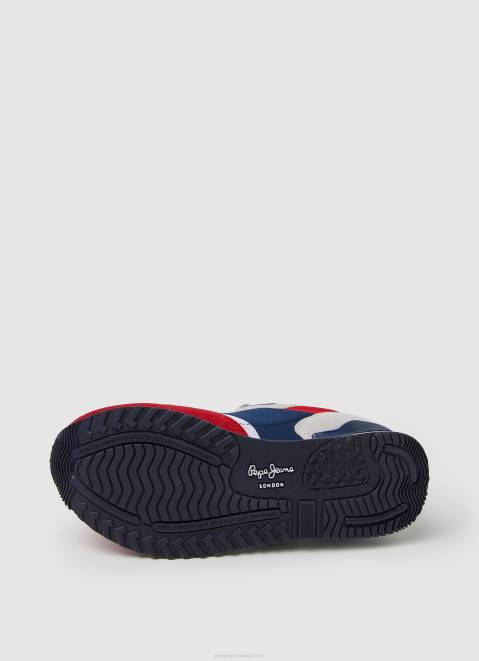 Pepe Jeans London May Combined Sneakers Boy Red Z22X1531