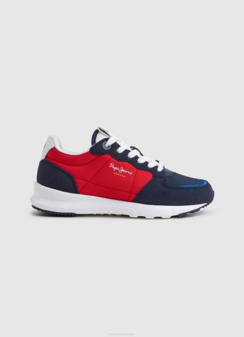 Pepe Jeans London Pro Vint Running Sneakers Boy Navy Z22X1538