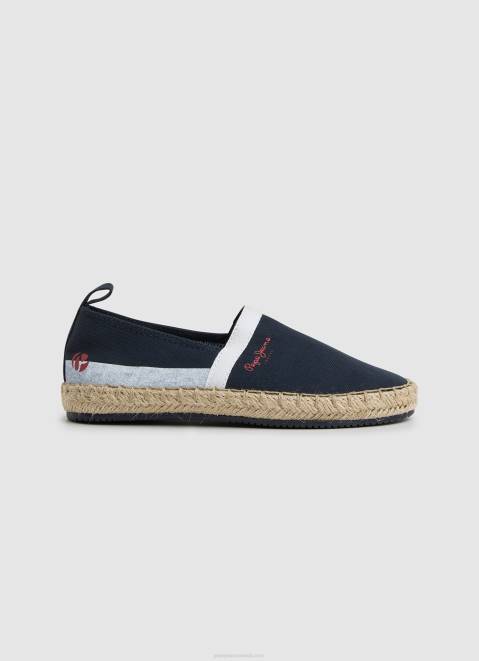Pepe Jeans Slip On Tourist Camp Sneakers Boy Navy Z22X1540