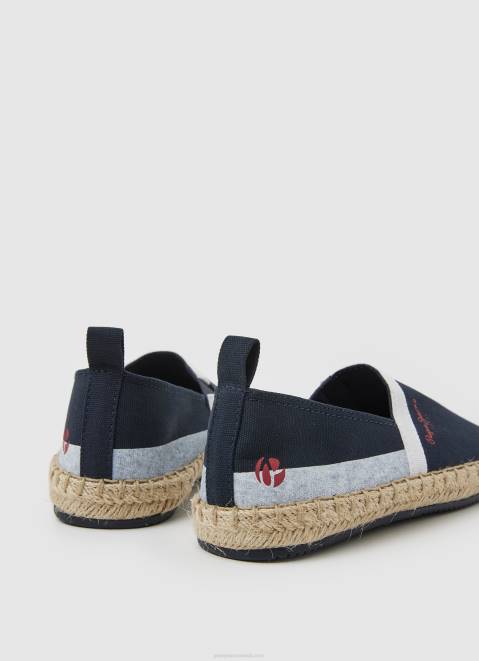 Pepe Jeans Slip On Tourist Camp Sneakers Boy Navy Z22X1540