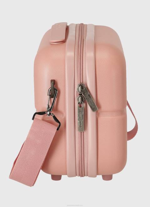 Pepe Jeans Embossed Logo Travel Bag Girl Light Pink Z22X1515