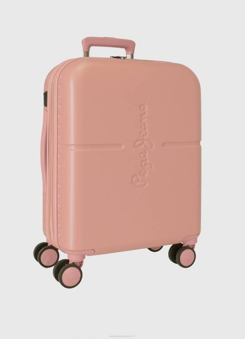 Pepe Jeans Trolley Suitcase 55Cm Abs Girl Light Pink Z22X1514