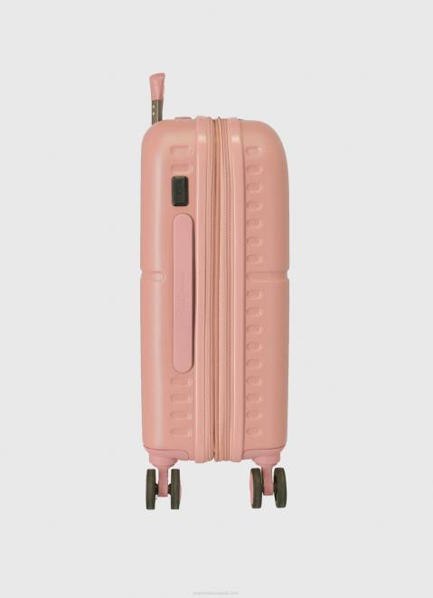 Pepe Jeans Trolley Suitcase 55Cm Abs Girl Light Pink Z22X1514