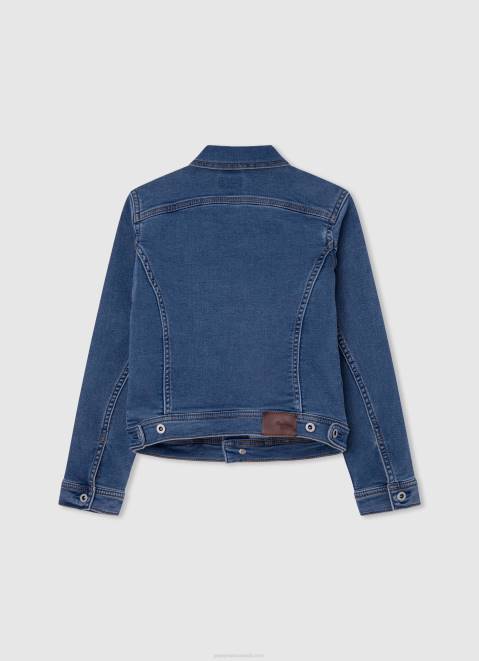 Pepe Jeans New Berry Regular Fit Denim Jacket Girl Denim Z22X1358