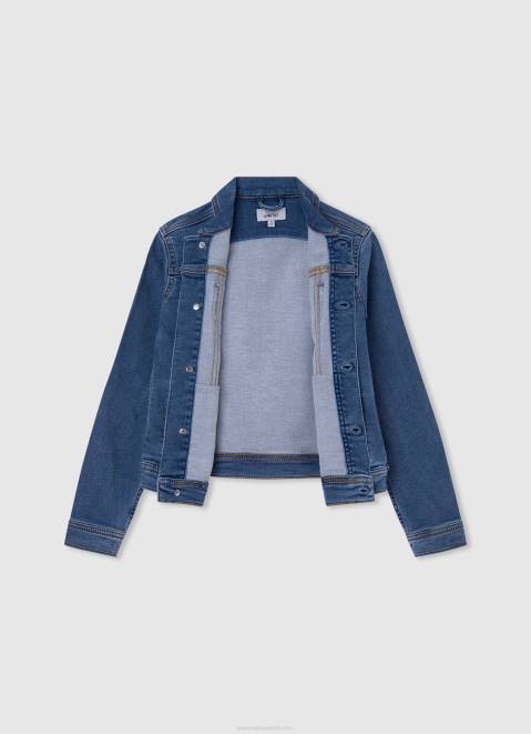 Pepe Jeans New Berry Regular Fit Denim Jacket Girl Denim Z22X1358