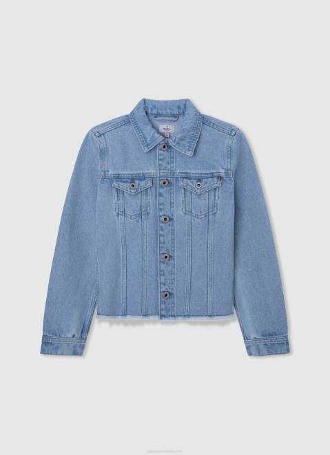 Pepe Jeans Regular Fit Denim Jacket Girl Denim Z22X1357