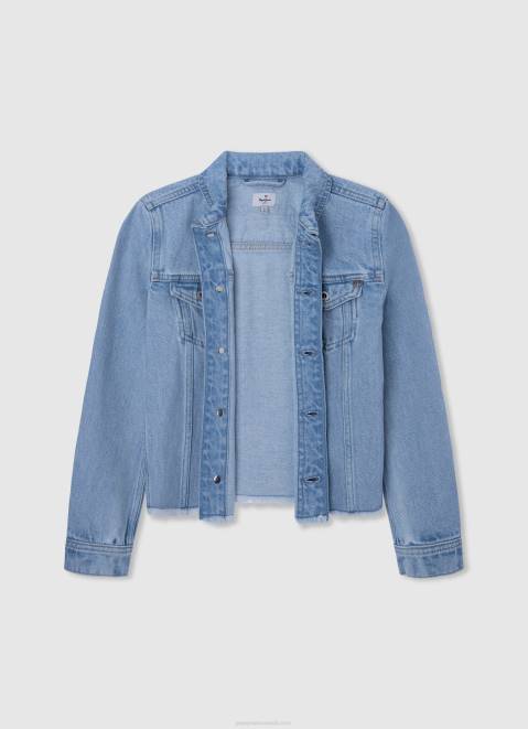 Pepe Jeans Regular Fit Denim Jacket Girl Denim Z22X1357