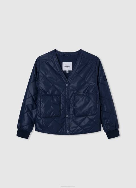 Pepe Jeans Sheryline Quilted Jacket Girl Dulwich Z22X1354