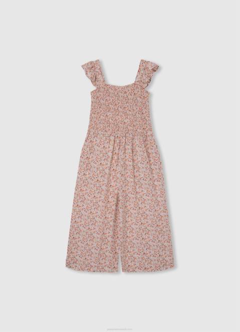 Pepe Jeans Harper Floral Long Jumpsuit Girl Multi Z22X1395