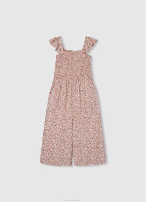 Pepe Jeans Ribbed Armhole Sleeved Dress Girl Range Z22X1397