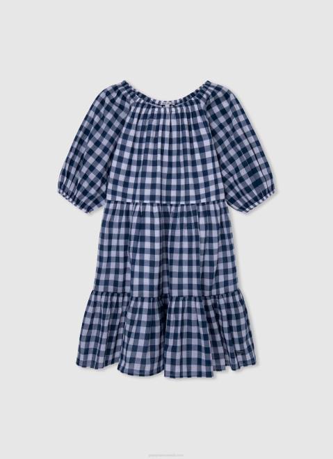 Pepe Jeans Romantic Cut Dress Girl White Z22X1375