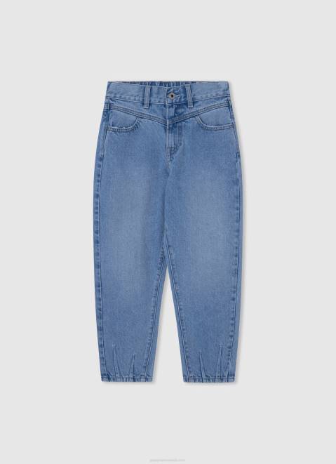 Pepe Jeans Bella High Waisted Balloon Fit Jeans Girl Denim Z22X1369