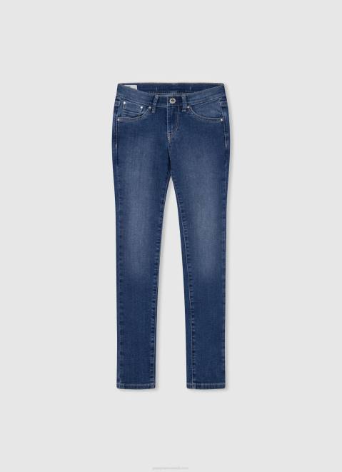 Pepe Jeans Long Cotton Denim Jumpsuit Girl Denim Z22X1363