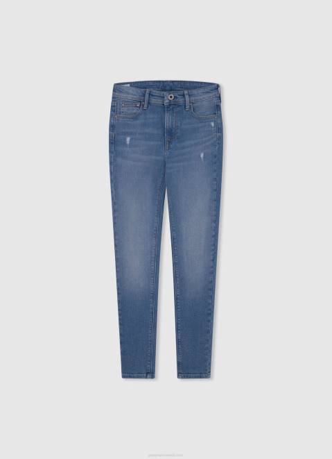 Pepe Jeans Pixlette High Waisted Skinny Fit Jeans Girl Denim Z22X1365