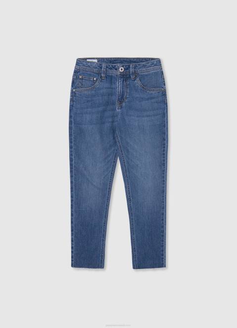 Pepe Jeans Violet High Waisted Relaxed Fit Jeans Girl Denim Z22X1362