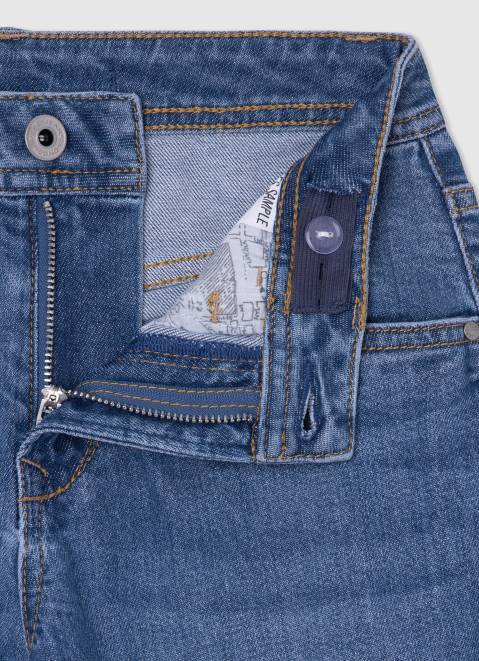 Pepe Jeans Violet High Waisted Relaxed Fit Jeans Girl Denim Z22X1362