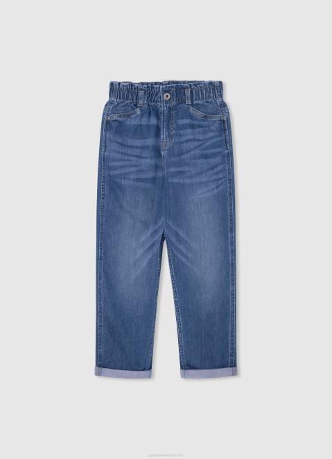 Pepe Jeans Willa Jr High Waisted Flared Fit Jeans Girl Denim Z22X1368