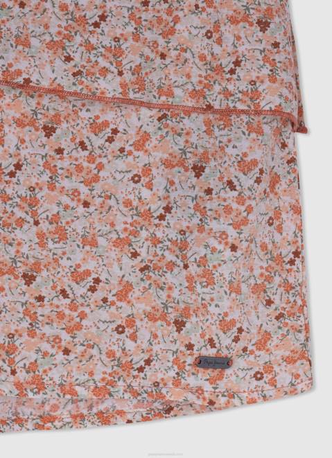 Pepe Jeans Asymmetrical Harriet Blouse Girl Multi Z22X1470