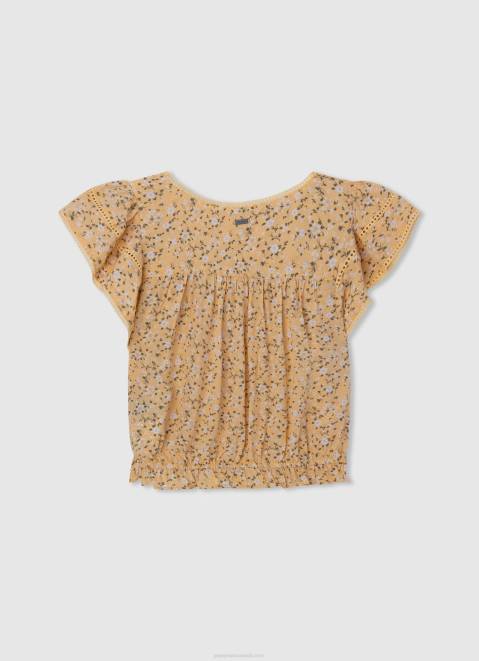 Pepe Jeans Hella Romantic Blouse Girl Multi Z22X1471