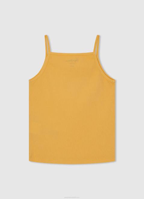 Pepe Jeans Logo Printed Tank Top Girl Shine Z22X1432