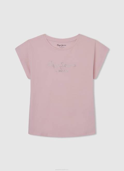Pepe Jeans Logo Printed Tank Top Girl Shine Z22X1432