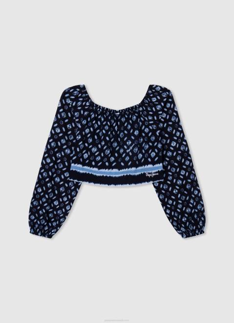 Pepe Jeans Logo Printed Tank Top Girl Shine Z22X1432
