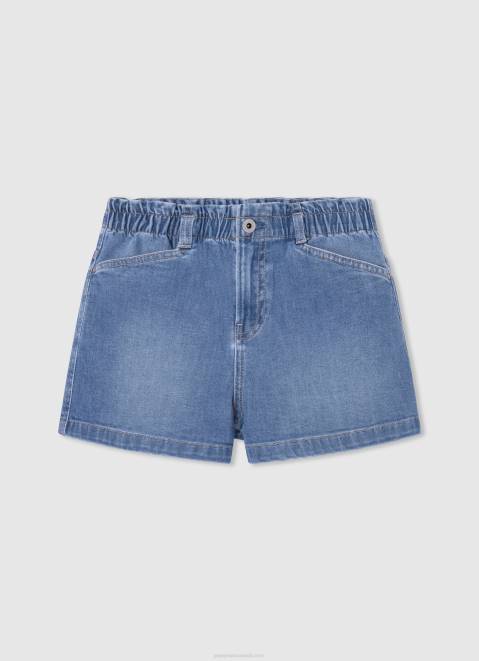 Pepe Jeans Culotte Fit Denim Shorts Girl Denim Z22X1509