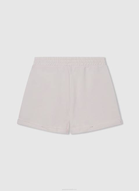 Pepe Jeans Elastic Waist Cotton Shorts Girl Mousse Z22X1502