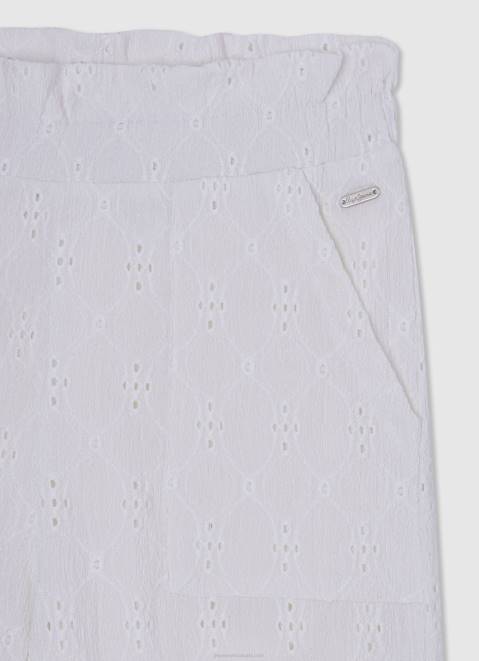 Pepe Jeans Ghislaine Wide Pants Girl Mousse Z22X1488