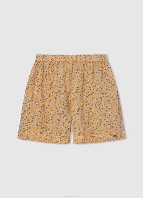 Pepe Jeans Haley Floral Print Shorts Girl Multi Z22X1507