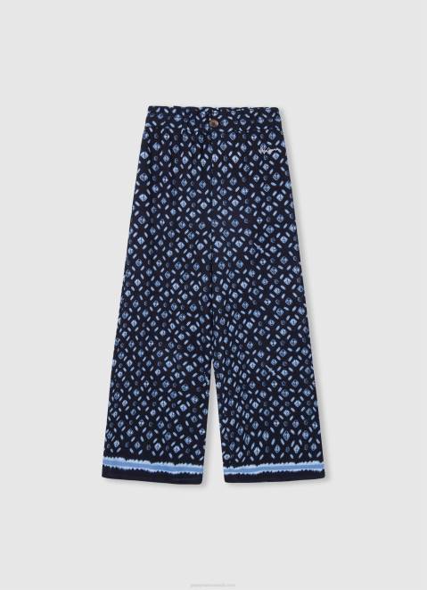 Pepe Jeans Jacqueline Wide Trousers Girl Multi Z22X1484