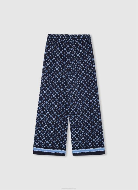 Pepe Jeans Jacqueline Wide Trousers Girl Multi Z22X1484